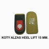 KOTY ALZAS HEEL LIFT 15 MM.